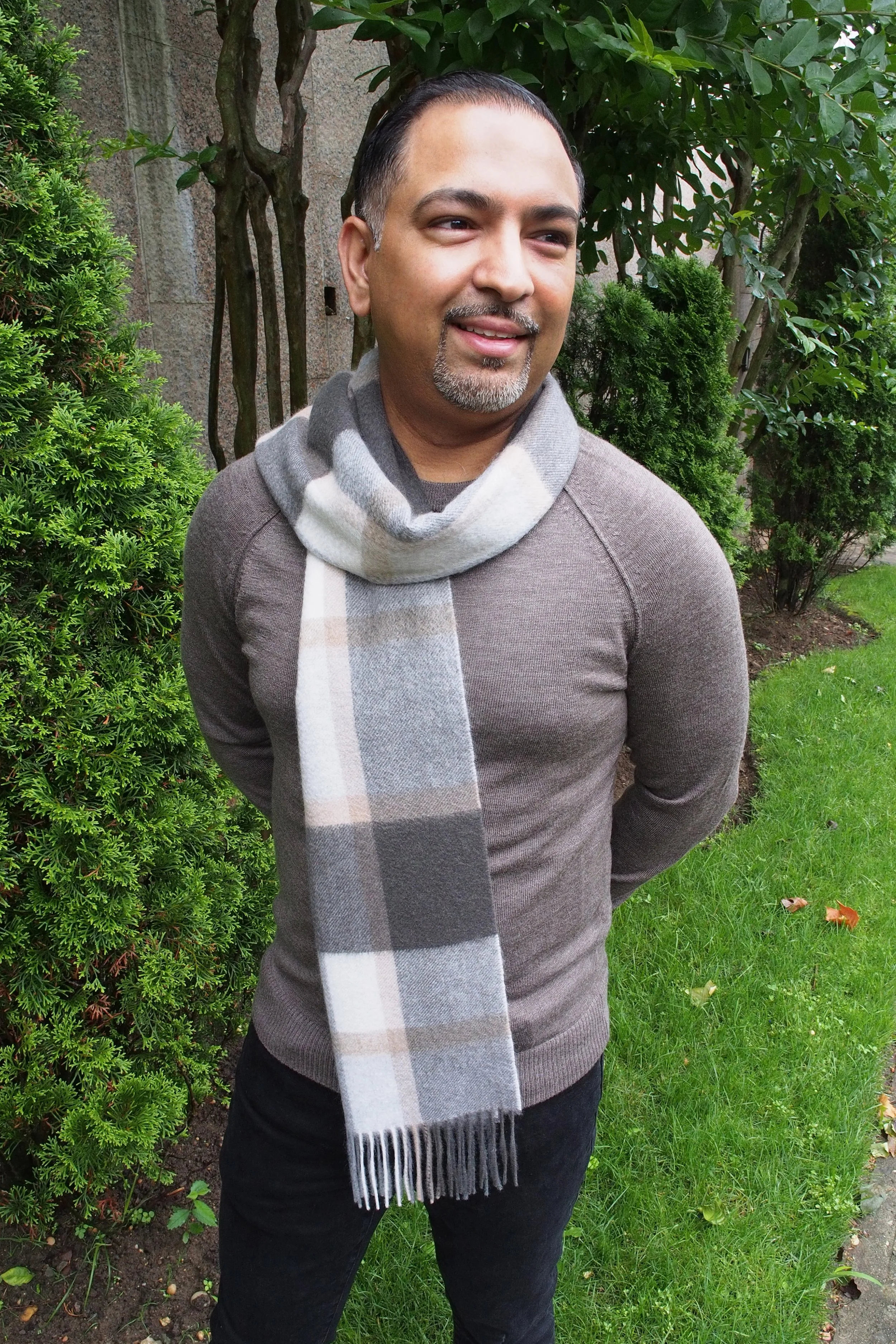 Unisex Cashmere Plaid — TWEEDLES